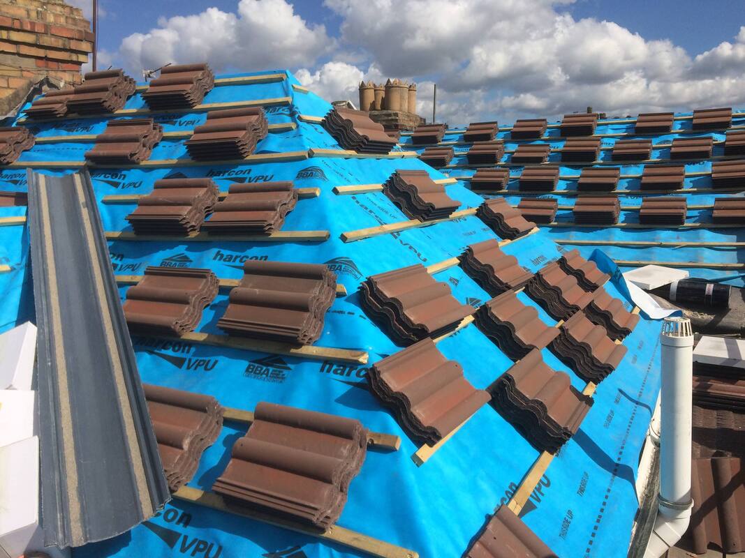 Roofing services example, Derby
